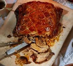 Set the meat on a rack set into a roasting pan. Slow Roast Pork Shoulder Recipe Bbc Good Food