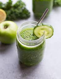 detoxifying green apple smoothie