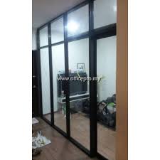 Front Aluminium Frame With Glass L