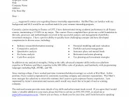 Example Of Cover Letter For Internship   My Document Blog