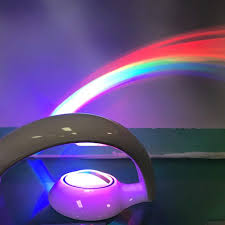 New Rainbow In My Room Night Light Projector Back To Realitee