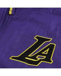 The los angeles lakers are an american professional basketball team based in los angeles, california that competes in the national basketball association (nba), which was formerly called the basketball association of america (baa). Nike Synthetik Los Angeles Lakers Nba Trainingsanzug Fur Herren In Lila Fur Herren Lyst