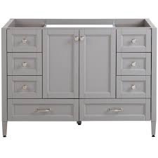 Give us a call at (612)877 6999 for discount bathroom vanities and save upto 40%. Home Decorators Collection Claxby 48 In W X 34 In H X 21 In D Bath Vanity Cabinet Only In Sterling Gray Cb48 St The Home Depot