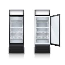 Two Commercial Bar Drink Fridges With