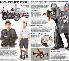 new police gadgets uniform unveiled