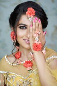 haldi makeup for north indian bride
