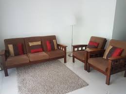 wooden sofa set 3 1 1 furniture home