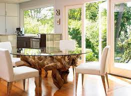 driftwood dining table