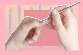 how to use a cuticle pusher during at