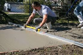 Pouring A Concrete Slab Marshalltown