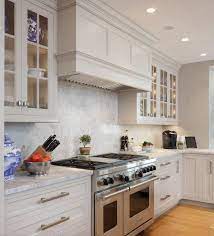 perfect greige kitchen cabinets