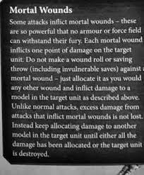 How Mortal Wounds Work In 8th Edition 40k