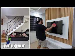 How To Build Tv Console With Led