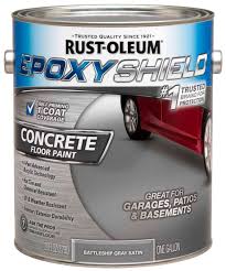rust oleum epoxy shield concrete floor