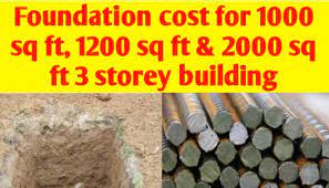 Foundation Cost For 1000 Sq Ft 1200 Sq