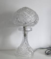 Antique Crystal Glass Lamp 176538