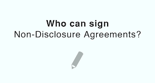 A non disclosure agreement is a legally binding document made between at least two parties that states that the information, knowledge, or anything else shared between them shall remain confidential. Who Can Sign Non Disclosure Agreements Everynda
