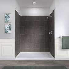 five panel shower wall system