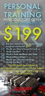 Upmarket Modern Personal Trainer Flyer Design For A Company By