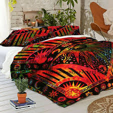 Bohemian Indian Mandala Bedding Quilt