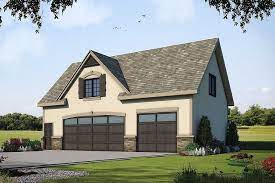 French Country Garage Apartment Plan