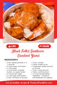 black folks southern cand yams the