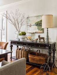 Black Console Table Styling Home