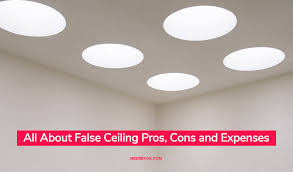 all about false ceiling pros cons and