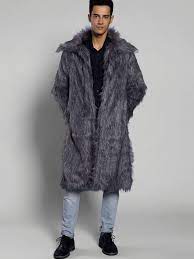 Longline Coat Coat Faux Fur Coat