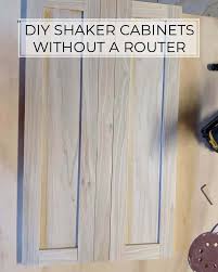 make shaker cabinet doors with kreg jig