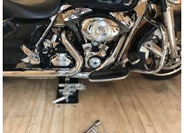 biker bar strapless motorcycle lock