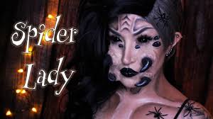 spider lady halloween makeup tutorial