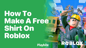 how to make a free shirt on roblox a