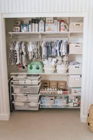 nursery closet makeover elfa closet