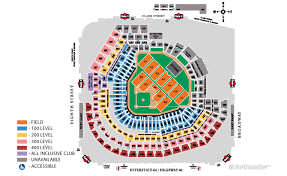 busch stadium seating chart busch
