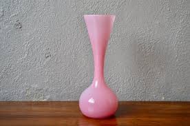 Bohemian Pink Glass Vase For At Pamono