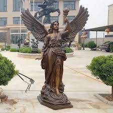 Bronze Female Angel Sculpture