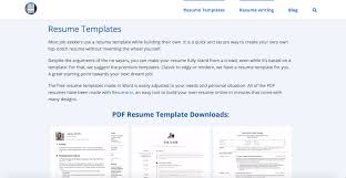 Resume templates are great because they allow you to make professional and beautiful resume faster. 21 Best Resume Templates For 2021 Free Easy Downloads