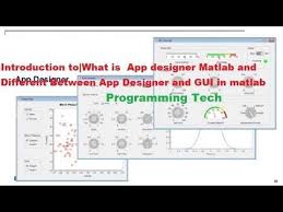 Other product or brand names may be trademarks or registered trademarks of their respective holders. Matlab App Designer Tutorial Pdf