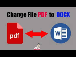 แปลงไฟล์ docx เป็น pdf free