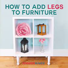 Furniture Legs To Ikea Shelves