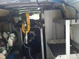 used butler carpet cleaning van for