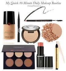 my quick 10 minute daily makeup routine