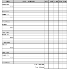 Exercise Tracker Template Unique Printable Food And Exercise