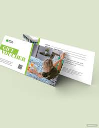 hotel voucher gift card template in