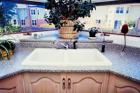 the removal of old corian countertops