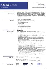 Another online resource is intern resume templates. Hr Intern Resume Sample Free 2020 Maxresumes