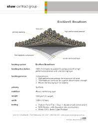 shaw ecoworx broadloom carpet with