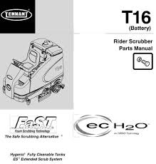 floor scrubber sweeper parts user