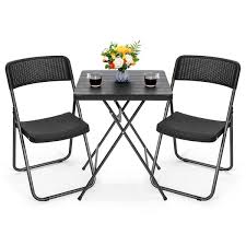 Nuu Garden 3 Piece Iron Outdoor Bistro